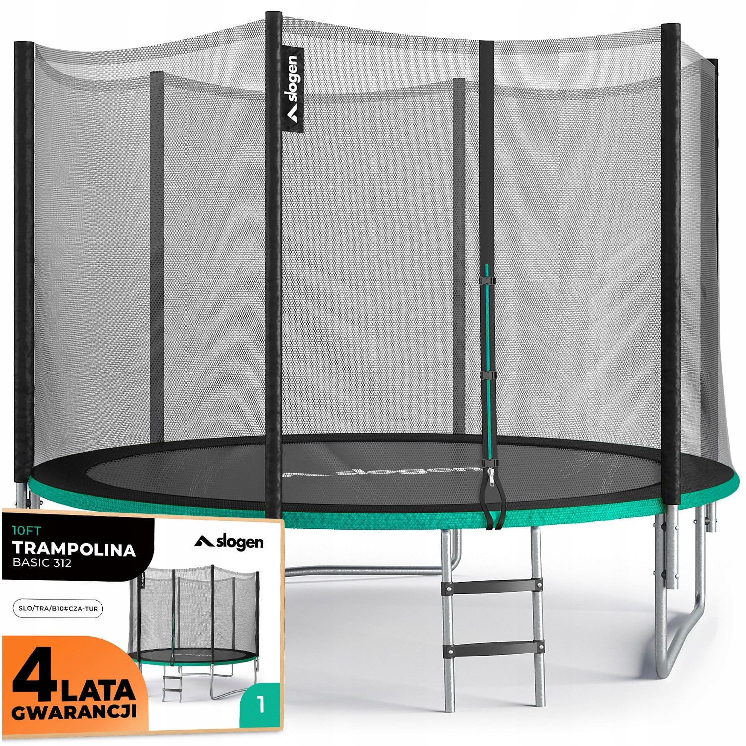 Trampolína Slogen so sieťou 312 cm FT 10 (304-312 cm)